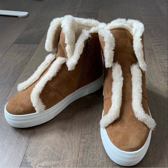 Brand new Women's DKNY Suede sneakers - Picture 1 of 4